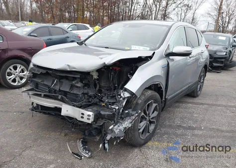 2020 Honda Cr-V Hybrid Ex-L z USA, uszkodzony, nr VIN 7FART6H88LE016372